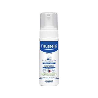 Mustela Newborn Baby Foam Shampoo - Gentle, Hypoallergenic, 5.07 fl oz Mustela Newborn Baby Shampoo - Gentle & Safe newborn baby shampoo, gentle baby shampoo, Mustela baby care, foam baby shampoo, hypoallergenic baby products, baby care, newborn baby products, gentle cleansing, safe for sensitive skin, baby bath time, natural baby products