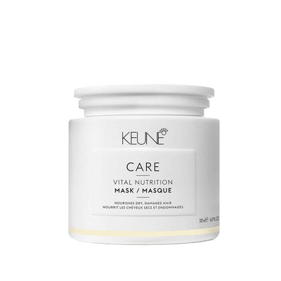 Keune Vital Nutrition Hair Mask 500ml - Nourishing Deep Conditioning Treatment for Dry Damaged Hair