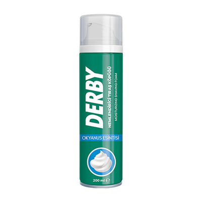 Derby Moisturizing Shaving Cream - Ocean Breeze Scent, 200ml - Gentle for All Skin Types
