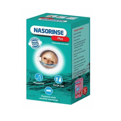 Abfen Nasal Irrigation Kit with Hyaluronic Acid - Sinus Care & Nasal Hygiene Solution