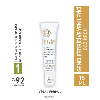 Anti-Age Global Eye Cream by [Brand Name] - Anti-Aging Eye Cream with Lilac Bud Stem Cells, Reduce Fine Lines & Dark Circles, Natural Eye Care for All Skin Types Anti-Aging Eye Cream - Reduce Fine Lines & Dark Circles anti-aging eye cream, botanical stem cell eye care, reduce fine lines around eyes, natural eye cream, dark circle treatment, eye care, under eye cream, anti aging eye treatment, natural skincare, cosmetics, skincare products, beauty products, gifts for her