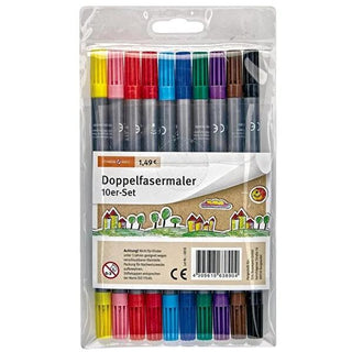 Schreibwelt Double-Tipped Colored Markers Set - 10 Vibrant Colors for Art, Crafting, and Office Use Schreibwelt Double-Tipped Colored Markers - 10 Colors Double-Tipped Markers, Colored Markers, Art Supplies, Drawing Tools, Schreibwelt Markers, Office Supplies, Crafting Tools, School Supplies, Creative Art, Colorful Writing, Vibrant Markers, Artist Tools, Crafter Essentials