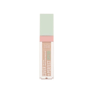 pastel cover perfect concealer spf30 light rose tube, pastel concealer swatch on hand, pastel cover perfect concealer with applicator Pastel Show by Pastel Cover Perfect Concealer SPF30 - Ultra Coverage Lightweight Concealer for Makeup Enthusiasts | 0.26 fl oz Pastel Perfect Concealer SPF30 - Light Rose pastel, concealer, makeup, beauty, spf30, hydrating, high-coverage, ultra-smooth, ai-generated, light-rose