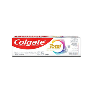 Colgate Total Advanced Mint Cleaning Toothpaste: Fresh Breath, Cavity Prevention & Gum Health - Advanced Oral Hygiene 2.54 fl oz Colgate Total Mint Toothpaste: Cavity Defense & Fresh Breath toothpaste, mint toothpaste, dental hygiene, oral care, cavity prevention, plaque removal, Colgate Total, advanced cleaning toothpaste, fresh breath toothpaste, gum health, mint flavored toothpaste, fresh breath, oral health, dental care, teeth cleaning, gum care, total toothpaste, advanced cleaning, daily oral care, den