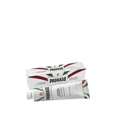 Proraso Green Tea & Oat Extract Shaving Cream for Sensitive Skin - 150ml