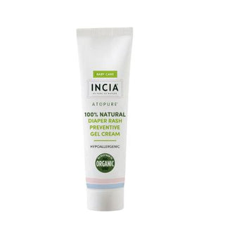 Incia Baby Diaper Rash Cream Gel - Gentle, Natural, and Hypoallergenic Relief for Sensitive Skin - 2.03 fl oz Incia Baby Diaper Rash Cream Gel - Natural Relief Baby diaper rash cream, Organic diaper rash treatment, Hypoallergenic baby care products, Natural diaper rash prevention, Gentle baby skin care, Diaper rash relief, Baby skin care, Natural baby products, Hypoallergenic cream, Dermatologically tested, Aloe vera baby care, Olive oil baby products, Sensitive skin care, Baby care routine, Diaper rash sol