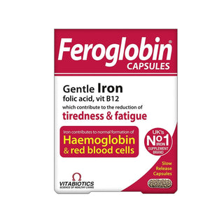 Vitabiotics Feroglobin Liquid Gentle Iron Supplement - Gentle on Stomach, Easy Absorption, 30 Capsules Vitabiotics Feroglobin Liquid Gentle Iron Supplement Iron supplement, Gentle iron, Liquid iron, Vitabiotics Feroglobin, Dietary iron supplement, Iron deficiency, Anemia, Dietary supplement, Health supplement, Gentle on stomach, Easy absorption, 30 capsules, Monthly supply, Vitabiotics, Health-conscious, Wellness, Nutrition