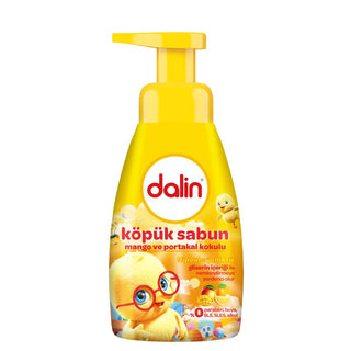 Dalin Mango and Orange scented Foam Soap - Gentle, Hypoallergenic Hand Soap for Sensitive Skin - 6.76 fl oz Dalin Gentle Foam Soap for Sensitive Skin | Hypoallergenic Dalin Mango and Orange scented Foam Soap, Hypoallergenic hand soap, Chemical-free hand wash, Gentle hand soap for sensitive skin, Dermatologically tested foam soap, Foam soap for kids, Natural fragrance hand soap, Safe hand soap for daily use, Dalin hand soap products