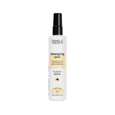 Tangle Teezer Everyday Detangling Shea Butter Spray for Thick & Curly Hair - 150ml, Detangles & Nourishes