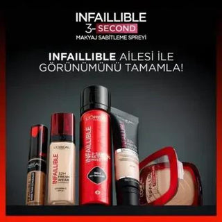 Loreal Paris Infaillible Makeup Fixing Spray - 3-Second Setting, Long Lasting Makeup Solution Loreal Paris Infaillible Makeup Fixing Spray - Long Lasting Makeup Fixing Spray, Loreal Paris Infaillible, Long Lasting Makeup, Cosmetic Setting Spray, Beauty Products, Makeup Setting Spray, Cosmetics, Beauty Essentials, Long Lasting Makeup Solutions, Makeup Must-Haves