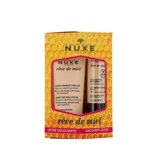 Nuxe Reve de Miel: Moisturizing Hand Cream & Nourishing Lip Balm Set for Dry Skin & Chapped Lips - Honey Skincare Nuxe Reve de Miel: Best Hand Cream & Lip Balm for Dry Skin Nuxe Reve de Miel, hand cream, lip balm, honey skincare, dry skin treatment, chapped lips, moisturizing hand cream, nourishing lip balm, hand and lip care set, dry hands, cracked lips, moisturizing, nourishing, honey-based, skincare, beauty, natural skincare, hand care, lip care, gifts for her, gifts for him, new mom essentials, winter s