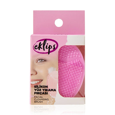 Eklips Silicone Face Cleansing Brush - Gentle Silikon Facial Brush for Daily Makeup Removal & Skin Care, Perfect for Sen