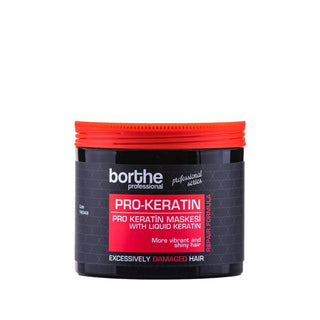 Borthe Keratin Hair Mask - Professional Hair Nourishment Treatment 16.91 fl oz Borthe Keratin Hair Mask - Nourish & Repair Damaged Hair Keratin Hair Mask, Professional Hair Care, Hair Nourishment Treatment, Borthe Hair Mask, Keratinli Saç Maskesi, Hair Repair, Hair Strengthening, Hair Elasticity, Hair Shine, Professional Hair Treatment, Hair Care Products, Nourishing Hair Mask, Keratin-based Hair Treatment
