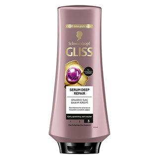 Gliss Deep Repair Hair Conditioner: Revitalize Damaged Hair, Keratin & Amino Protein Serum, Prevents Breakage, Easy Combing Gliss Deep Repair Conditioner: Revitalize Damaged Hair deep repair hair conditioner, damaged hair treatment, keratin hair repair, amino protein hair serum, hair breakage prevention, hair revitalization conditioner, hair strengthening conditioner, easy combing hair conditioner, Gliss hair repair, split ends repair, hair conditioner, hair repair, keratin treatment, amino protein, breakag