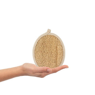 Balmy Kabak Natural Exfoliating Bath Mitt for Oily Skin - Dual-Sided, 100% Pumpkin Fiber Balmy Kabak Natural Exfoliating Bath Mitt for Oily Skin natural exfoliating mitt, pumpkin fiber bath glove, exfoliating bath mitt for oily skin, dual-sided bath mitt, Turkish-made skincare products, skincare for acne, natural skincare, exfoliating glove, bath mitt, oily skin care, skincare routine, skin renewal, gentle exfoliation, cotton towel, skincare essentials