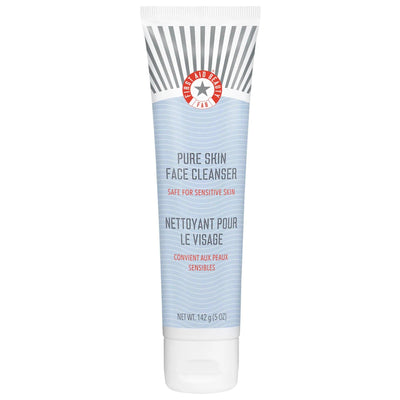 Pure Skin: Gentle Hydrating Face Cleanser - Fragrance-Free, Vegan Aloe Vera Face Wash for Dry & Sensitive Skin, Non-Stri