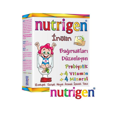 Nutrigen Prebiotic Inulin Supplement - 10 Sachets for Digestive Health Support