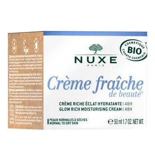 Nuxe Creme Fraiche De Beaute: Hydrating Face Cream for Dry Sensitive Skin - 48 Hour Moisture, Natural Radiance & Organic Argan Oil Nuxe Creme Fraiche: Hydrating Cream for Dry, Sensitive Skin moisturizing cream, dry skin cream, sensitive skin cream, hydrating face cream, Nuxe Creme Fraiche, organic argan oil cream, radiance boosting cream, 48 hour hydration moisturizer, face cream, moisturizer, dry skin, sensitive skin, hydration, radiance, argan oil, citrus cells, skincare, beauty, facial care, daily skinca
