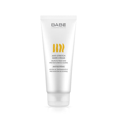 Babe Anti Stretch Mark Cream 200ml - Reduce & Prevent Stretch Marks, Boost Skin Elasticity - Pregnancy & Postpartum Skin