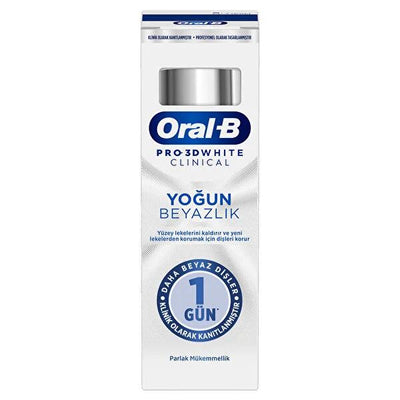 Oral B Pro 3D White Clinical Intensive Whitening Toothpaste for Sensitive Teeth - 2.54 fl oz