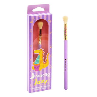 Nascita Jazz Makeup Brush - High-Quality Blending Brush for Professional & Daily Use Nascita Jazz Makeup Brush for Smooth Application makeup brush, Nascita Jazz, blending brush, high-quality makeup tools, professional makeup brush, beauty essentials, makeup application, smooth makeup, gentle on skin, adaptable makeup brush, daily makeup routine, professional makeup, travel makeup kit