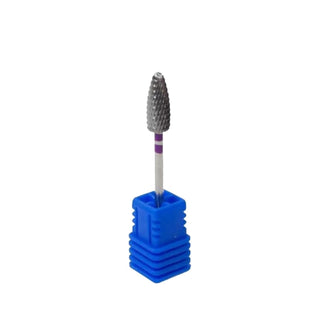 Trina Tungsten Carbide Nail Drill Bit - Durable Conical Shape for Precise Artificial Nail Care Trina Tungsten Carbide Nail Drill Bit for Precise Nail Care nail drill bit, tungsten carbide nail bit, artificial nail care, nail shaping tool, beauty professional supplies, nail care, nail technician tools, DIY nail care, nail shaping, nail filing