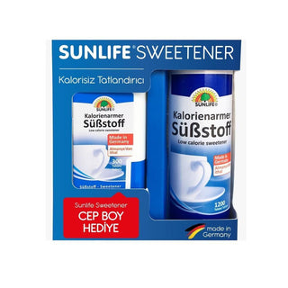 Sunlife Aspartame-Free Sugar Substitute Effervescent Tablets - 1200 + 300 Count, Low-Calorie Sweetener for Dieters