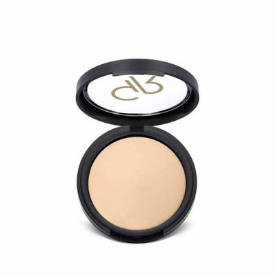Golden Rose Mineral Terracotta Powder - Natural Velvet Finish, Mineral Makeup for Sensitive Skin - Bronzer, Setting Powd