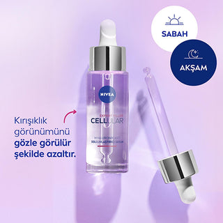 NIVEA Anti-Aging Facial Serum - Cellular Expert Filler Hyaluronic Acid Plumpi...