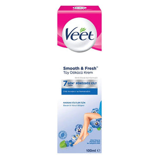 Veet Hair Removal Cream 100ml - Sensitive Skin, Gentle & Effective Veet Hair Removal Cream for Sensitive Skin hair removal cream, sensitive skin hair removal, Veet hair removal cream, chemical hair remover, depilatory cream, hair removal for sensitive skin, easy hair removal, grooming essentials, personal care, beauty products