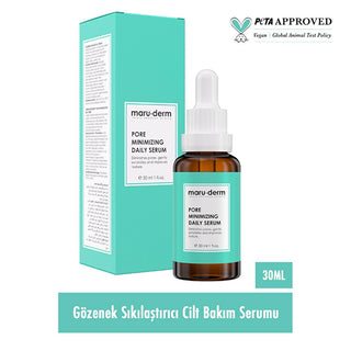 Maruderm Pore Minimizing BHA & Peptide Facial Serum: Refine Pores, Tighten Skin, & Boost Radiance - Paraben, Phenoxyethanol & Fragrance-Free Maruderm Pore Serum: Minimize Pores & Tighten Skin pore minimizing serum, BHA serum, salicylic acid serum, peptide serum, niacinamide serum, paraben free serum, phenoxyethanol free skincare, fragrance free serum, skin tightening serum, pore refining treatment, facial serum, minimize pore size, improve skin texture, radiant skin, vitality, enlarged pores, smoother skin,