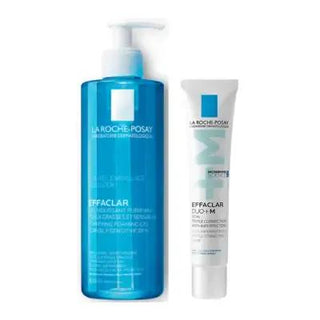 La Roche-Posay Effaclar Acne Treatment Skincare Set | Oily & Acne Prone Skin Cleanser, Pore Minimizing, Blemish Control La Roche-Posay Effaclar Acne Set | Oily Skin Treatment acne treatment set, La Roche Posay Effaclar, oily skin cleanser, acne prone skin care, salicylic acid cleanser, niacinamide acne treatment, pore minimizing skincare, blemish control skincare, hypoallergenic skincare, La Roche Posay Duo+ M, acne cleanser, blemish treatment, oily skin, acne prone skin, salicylic acid, niacinamide, pore m