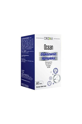 ocean glucosamine complex supplement bottle, 60 tablets of ocean glucosamine complex Ocean Glucosamine Complex - Joint Support | 60 Tablets Ocean Glucosamine Complex - Joint Support | 60 Tablets ocean, glucosamine-complex, joint-support, dietary-supplement, adults, collagen, msm, healthy-joints, joint-health, ai-generated
