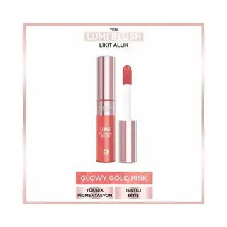 L'Oréal Paris Lumi Likit Liquid Blush - 625 Glowy Gold Pink for Natural Makeup Look L'Oréal Paris Lumi Likit Liquid Blush - Natural Glow Liquid Blush, Natural Makeup, Healthy Glow, L'Oréal Paris, Lumi Likit Blush, Makeup, Cosmetics, Beauty Products, Skincare, Cheek Color, Glow, Radiant Complexion, Everyday Makeup, Special Occasion Makeup, Versatile Makeup, Easy Application, Lightweight, Buildable Color, Shimmering Particles