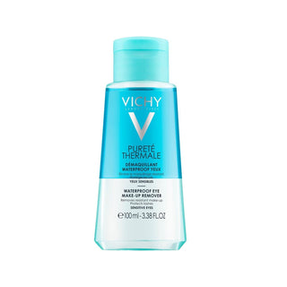 Vichy Purete Thermale Eye Makeup Remover - Gentle, Effective, 3.38 fl oz Vichy Purete Thermale Eye Makeup Remover - Gentle & Effective Eye Makeup Remover, Vichy Purete Thermale, Gentle Makeup Removal, Sensitive Eye Care, Makeup Remover 100ml, Skincare, Cosmetics, Dermatologically Tested, Sensitive Skin, Eye Care, Makeup Removal, Skincare Routine, Vichy, Purete Thermale, Eye Makeup, Makeup Remover, Gentle Skincare