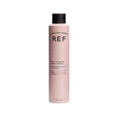 REF Hold&Shine Hair Spray - 300ml Strong Hold & Shine for Long-Lasting Style
