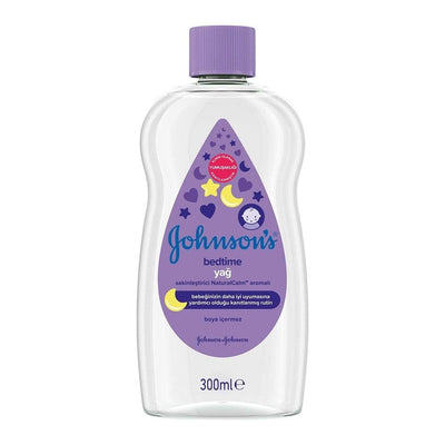 Johnson's Baby Bedtime Oil - Dermatologist-Tested, Clinically Proven Baby Massage Oil for Better Sleep, 10.14 fl oz