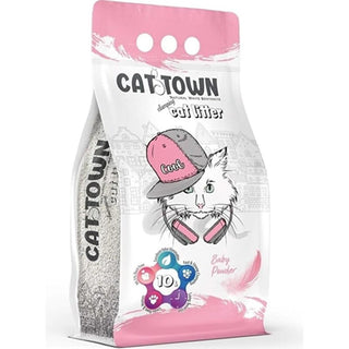 Cat Town Baby Powder Scented Fine Cat Litter - 10L - Superior Odor Control, Easy Clean Clumping, Small Grain Cat Sand Cat Town Baby Powder Fine Cat Litter 10L - Odor Control cat litter, baby powder cat litter, fine cat litter, 10L cat litter, clumping cat litter, odor control cat litter, cat sand, small grain cat litter, litter, cat, pet supplies, odor control, clumping, absorbent, baby powder scent, fine grain, pet care, feline, cat hygiene, gifts for cat owners, sanitary, waste management, small grain, un