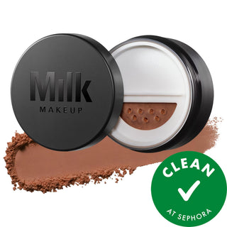 Hourglass Pore Eclipse Matte Translucent Talc-Free Setting Powder - Long-Lasting, Vegan, Pore Minimizing Makeup Long-Lasting Talc-Free Setting Powder | Hourglass Pore Eclipse Talc-Free Setting Powder, Matte Finish Makeup, Long-Lasting Makeup Setting, Vegan Makeup Products, Pore Minimizing Makeup, Gluten-Free Makeup, Cruelty-Free Makeup, Loose Powder, Translucent Setting Powder, Makeup Setting, Clean Beauty, Sensitive Skin Friendly, Bakuchiol, Niacinamide, Lentil Extract, Pore-blurring Microspheres