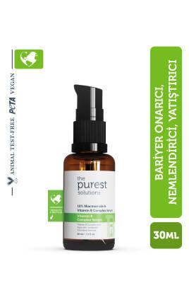 The Purest Solutions Vitamin B Complex Serum - Nourishing Skincare for Healthy, Youthful Skin - Hypoallergenic, Paraben-Free, 1.01 fl oz Vitamin B Complex Serum for Healthy Skin - The Purest Solutions Vitamin B Complex Serum, Skincare for healthy skin, Hypoallergenic skincare, Paraben-free skincare products, Natural skincare routine, Skincare serum, Vitamin B3, Niacinamide, Vitamin B5, Panthenol, Sensitive skin care, Anti-aging skincare, Hydrating serum, Nourishing skincare, Youthful skin, Radiant skin, Hea