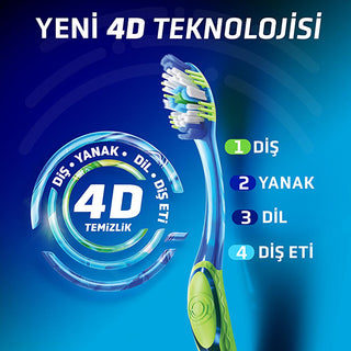 Signal 4D Clean Expert Electric Toothbrush - Advanced Oral Care with 4D Cleaning Technology Signal 4D Clean Expert Electric Toothbrush - Advanced Oral Care Electric Toothbrush, Advanced Oral Care, 4D Cleaning Technology, Signal 4D Clean Expert, Plaque Removal Toothbrush, Oral Hygiene, Dental Care, Healthy Gums, Toothbrush with Tongue Cleaner, Gentle on Gums