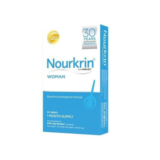 Nourkrin Woman Marilex Biotin Supplement for Women's Hair Health - 60 Tablets Nourkrin Woman: Marilex Biotin for Hair Health Dietary Supplement for Women, Nourkrin Woman, Marilex Biotin Supplement, Women's Hair Health Support, Biotin and Fish Extract Supplement, Hair Loss Solution, Women's Health, Hair Care, Nutritional Supplement, Biotin Supplement