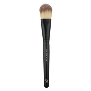 Golden Rose Foundation Brush - Achieve Flawless, Even Coverage with this Easy-to-Use Makeup Brush for Liquid, Cream & Powder Foundations Golden Rose Foundation Brush - Flawless Coverage, Easy Application Foundation brush, Makeup brush, Foundation application brush, Cosmetic brush, Makeup tool, Blending brush, Face brush, Golden Rose brush, foundation, makeup, brush, blending, face, flawless, even coverage, easy application, cosmetic, beauty tool, makeup enthusiasts, effortless makeup, quick makeup, beginner