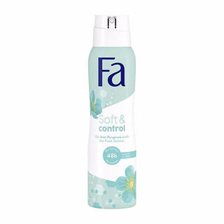 FA Soft&Control Women's Deodorant - Long-Lasting, Alcohol-Free, Jasmine Scent - 150ml FA Soft&Control Women's Deodorant - Long-Lasting Freshness women's deodorant, alcohol-free deodorant, long-lasting deodorant, jasmine scent deodorant, sensitive skin deodorant, spray deodorant for women, personal care, feminine hygiene, freshness, confidence, gentle deodorant, subtle fragrance