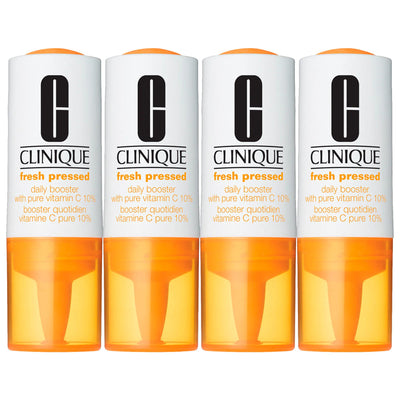 Clinique Fresh Pressed Daily Booster with Pure Vitamin C 10% - Brightening Serum for Dark Spots, Uneven Skin Tone, & Fin