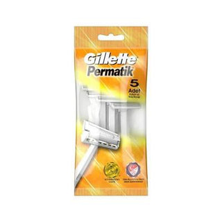 gillette permatik razor pack, gillette disposable razor for men and women Gillette Permatik Razor - 5 Blade Pack | Disposable Gillette Permatik Razor - 5 Pack gillette, razor, disposable-razor, shaving, men-shaving, women-shaving, personal-care, grooming, smooth-shave, ai-generated