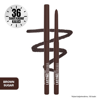 Maybelline New York Lasting Drama Automatic Liner - Long-Lasting, Waterproof Automatic Eyeliner in Brown Sugar Maybelline Lasting Drama Automatic Liner - 36hr Waterproof Eyeliner Maybelline New York Lasting Drama Automatic Liner, Long-lasting eyeliner, Waterproof eyeliner, Automatic eyeliner, Brown Sugar eyeliner, Cosmetics, Makeup, Eye Makeup, Eyeliner, Durable Makeup, Easy Application, Waterproof Makeup, Smudge-Proof, Fade-Resistant, Brown Sugar Makeup, Beauty Essentials, Makeup for Beginners, Everyday Ma