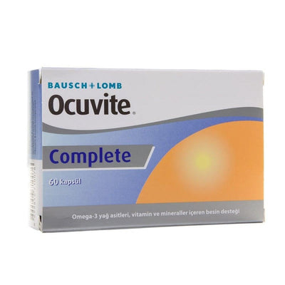 Ocuvite Complete Dietary Supplement for Eye Health Support - 60 Capsules