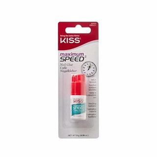 Kiss Maximum Speed Nail Glue: Super Strong, Fast Drying Adhesive for Artificial Nails & Quick Nail Repair - 3g Kiss Nail Glue: Strong, Fast Drying for Artificial Nails Nail Glue, Artificial Nail Adhesive, Fast Drying Nail Glue, Strong Nail Glue, Nail Repair Glue, Kiss Nail Glue, False Nail Glue, Press On Nail Glue, artificial nails, nail adhesive, fast drying, strong, nail repair, kiss, false nails, press on nails, nail care, manicure, pedicure, beauty, cosmetic, nail art, nail extensions, strong hold, quic