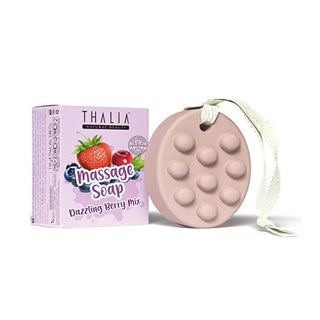 Thalia Dazzling Berry Mix Massage Soap - Almond Oil Enriched, Exfoliating & Moisturizing Soap for Healthier Skin Thalia Massage Soap - Almond Oil Enriched for Healthy Skin massage soap, almond oil enriched soap, cactus flower soap, moisturizing soap, exfoliating soap, natural skincare, skincare products, nourishing soap, refreshing soap, skincare routine, natural ingredients, healthy skin, skincare essentials